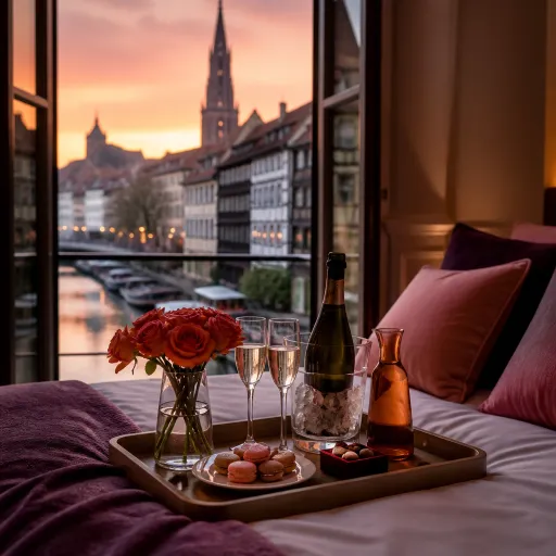 Une love room à Strasbourg pour un week-end romantique au fil du Rhin