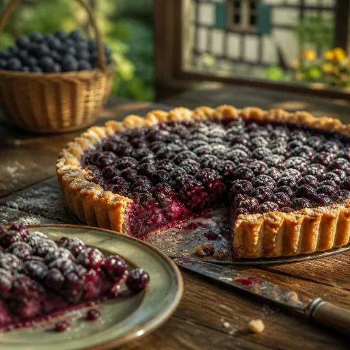 Voyage gourmand en Alsace : l’art de la tarte aux myrtilles alsacienne